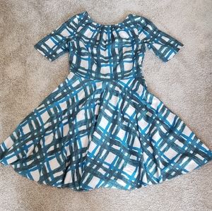 Flattering A line dress